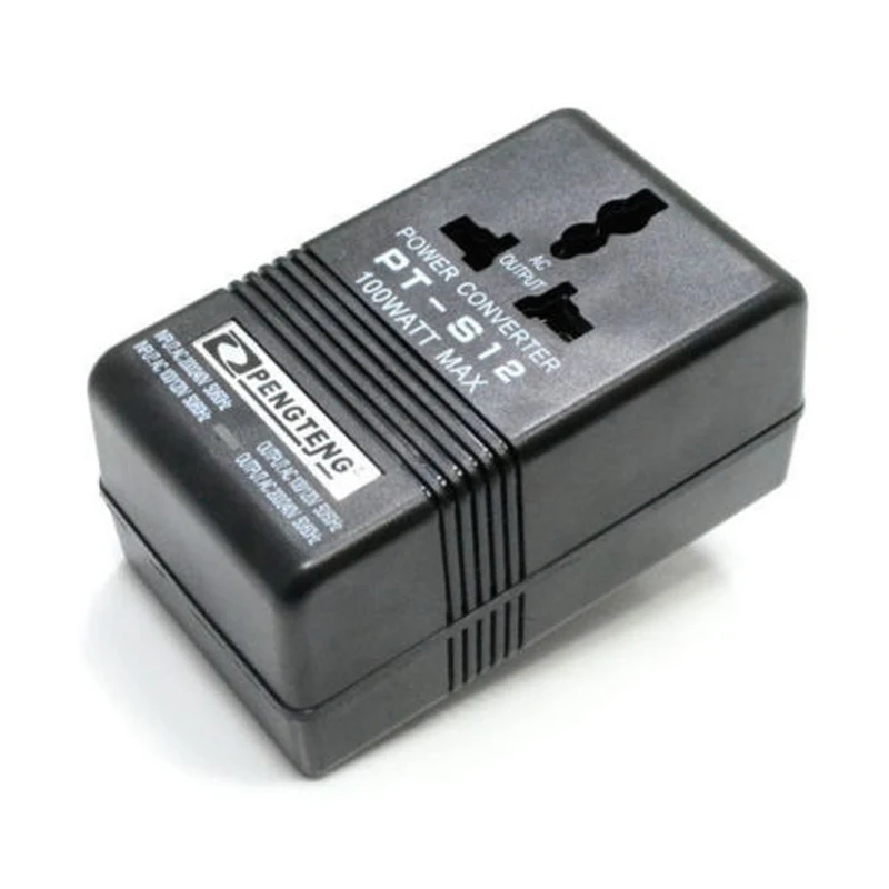 Universal AC 100W Max Power 220V to 110V and 110V to 220V Two Way Conversion Change Voltage Transformer Power Converter Adapter
Universal AC 100W Max Power 220V to 110V and 110V to 220V Two Way Conversion Change Voltage Transformer Power Converter Adapter