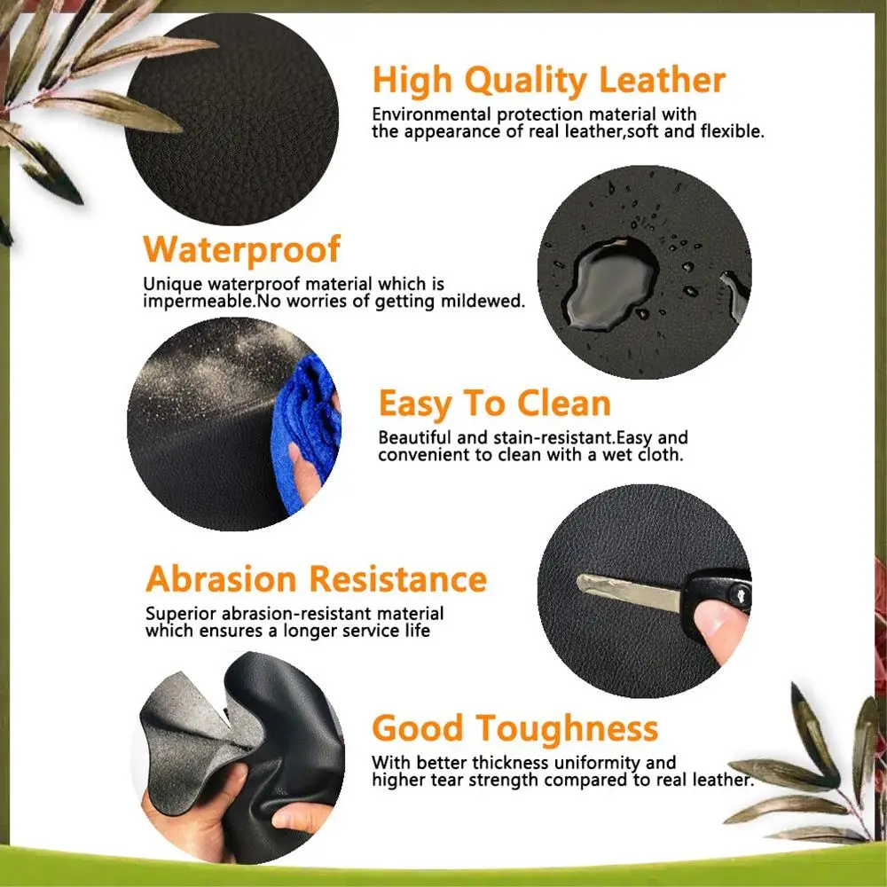 NEW 4Pcs/Set Black LHD 4 Doors Armrest Panel Leather Cover Inner Trim For Jetta Golf MK5 2005-2010 With Tools
NEW 4Pcs/Set Black LHD 4 Doors Armrest Panel Leather Cover Inner Trim For Jetta Golf MK5 2005-2010 With Tools