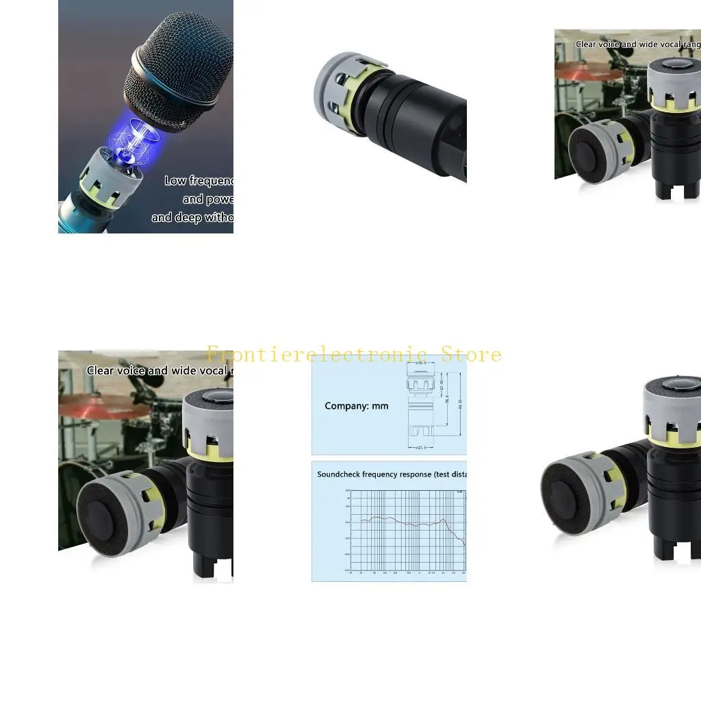 G8DB Reliable Dynamic Microphone Capsules Microphone Replacement Cores for Enhances Audios Quality in Large Venues Mic Part
G8DB Reliable Dynamic Microphone Capsules Microphone Replacement Cores for Enhances Audios Quality in Large Venues Mic Part