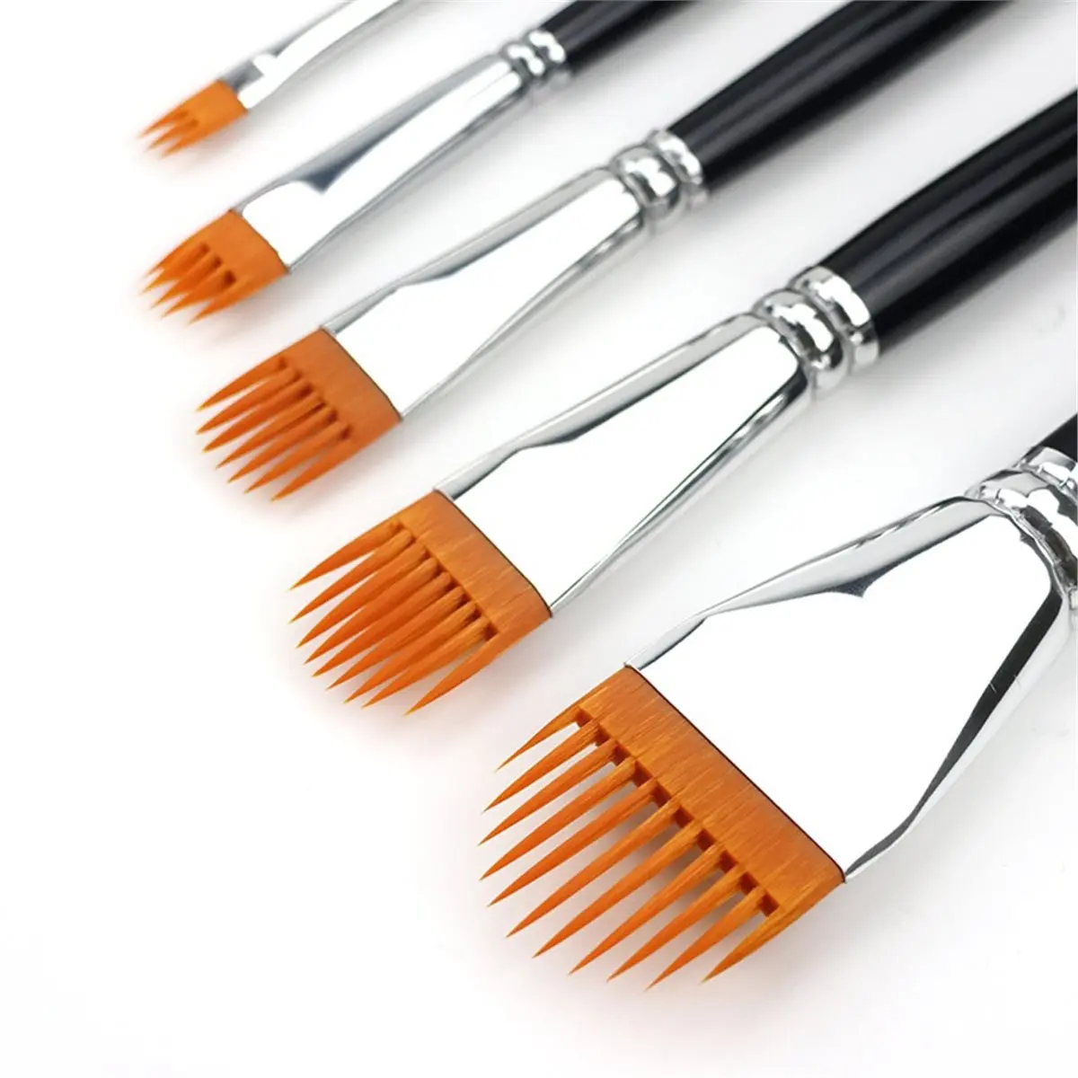 5Pcs Grainer Brush Set, Professional Artist Paint Brush, Nylon Bristles Painting Brushes,Comb Round Tip Brushes
5Pcs Grainer Brush Set, Professional Artist Paint Brush, Nylon Bristles Painting Brushes,Comb Round Tip Brushes