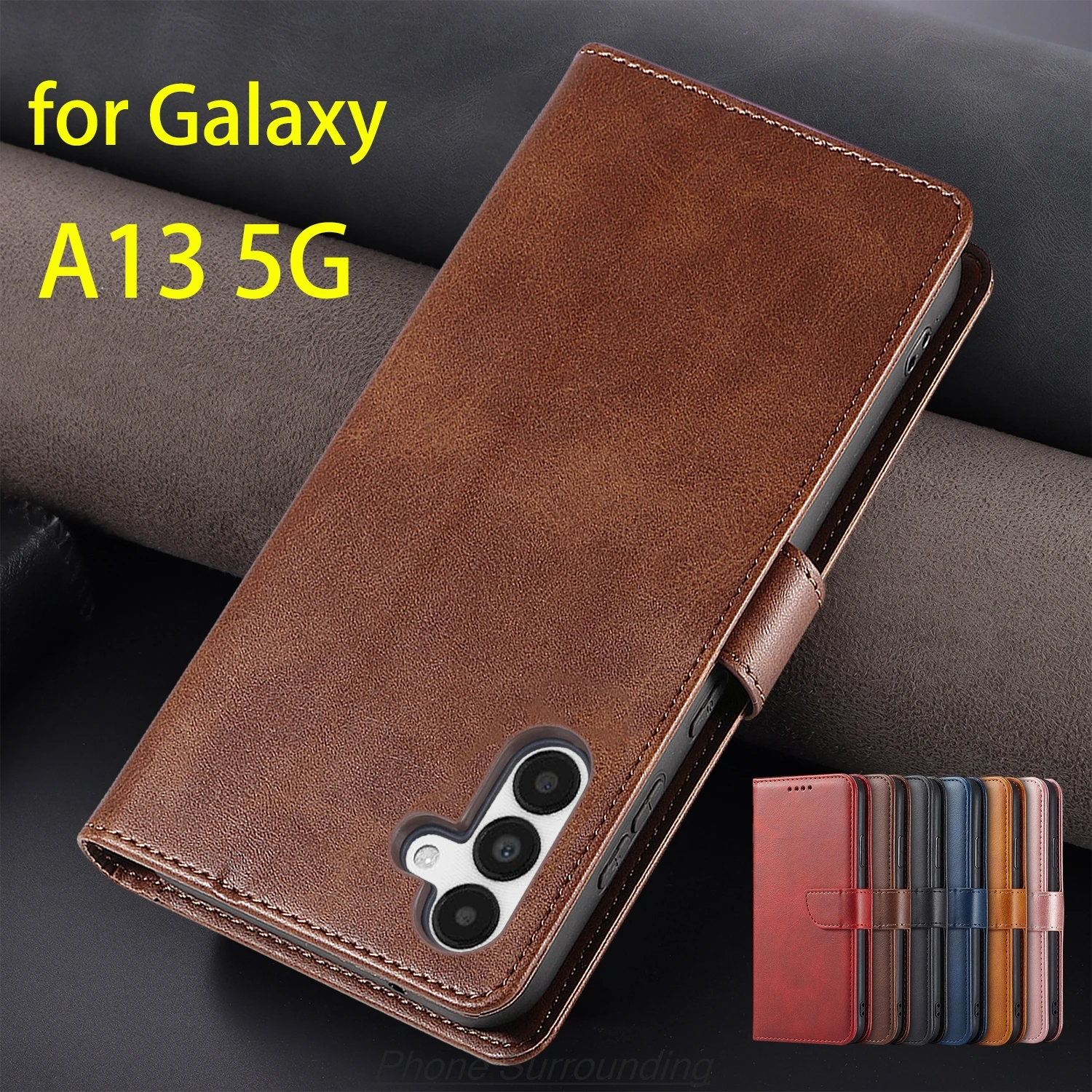 Wallet Flip Cover Leather Case for Samsung Galaxy A13 5G / A04s Pu Leather Phone Bags protective Holster Capa Fundas Coque
Wallet Flip Cover Leather Case for Samsung Galaxy A13 5G / A04s Pu Leather Phone Bags protective Holster Capa Fundas Coque