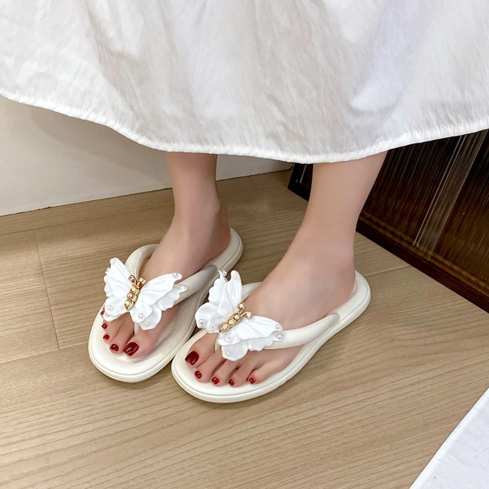 New Trendy EVA Colorful Butterfly Slippers Summer Thick Soled Sweet Flip Flops Shoes Anti Slip Slides Sandals Outdoor
New Trendy EVA Colorful Butterfly Slippers Summer Thick Soled Sweet Flip Flops Shoes Anti Slip Slides Sandals Outdoor