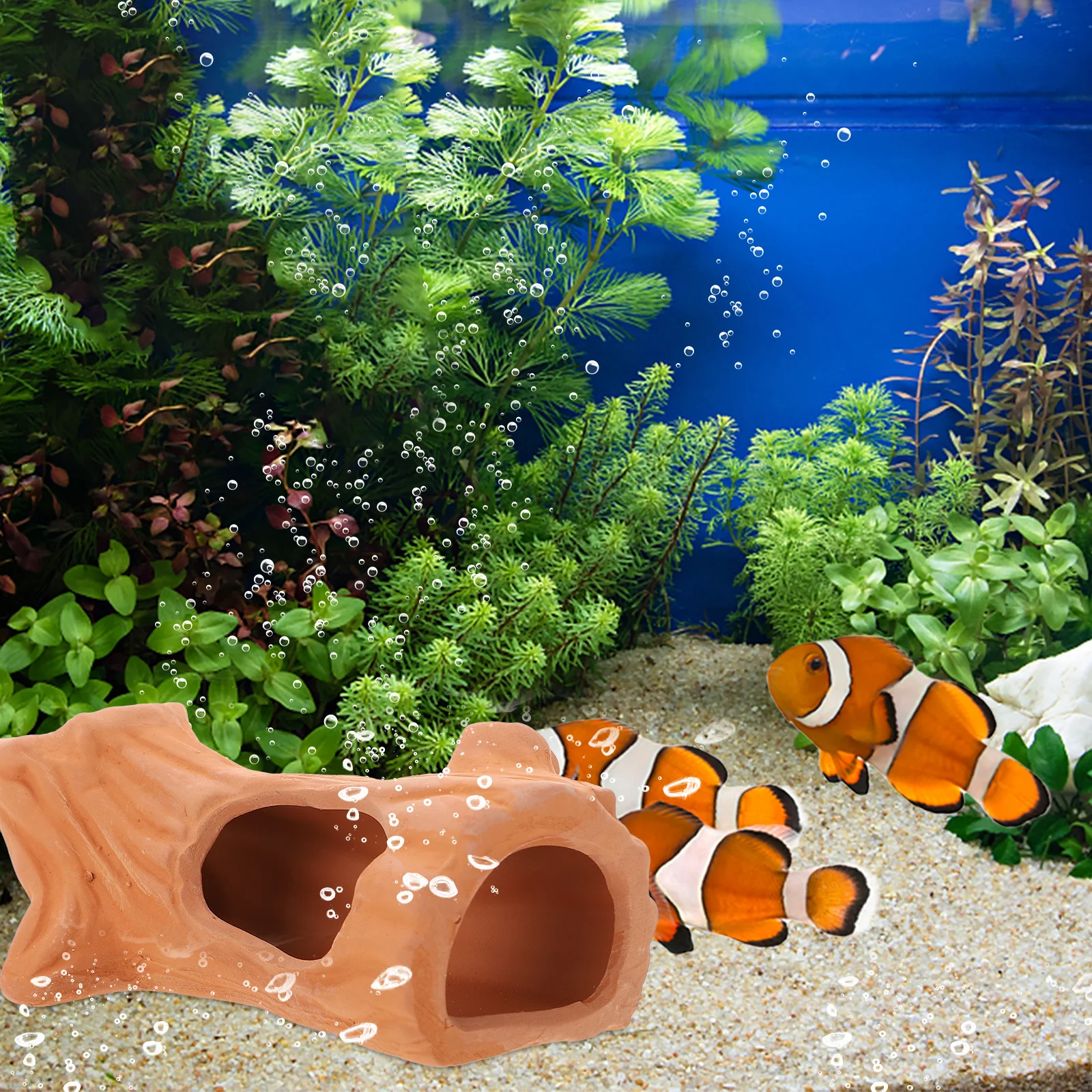 2Pcs Fish Ceramic Craft Smooth Surface Aquarium Freshwater Marine Hiding Shelter Decorative Landscaping Ornament
2Pcs Fish Ceramic Craft Smooth Surface Aquarium Freshwater Marine Hiding Shelter Decorative Landscaping Ornament