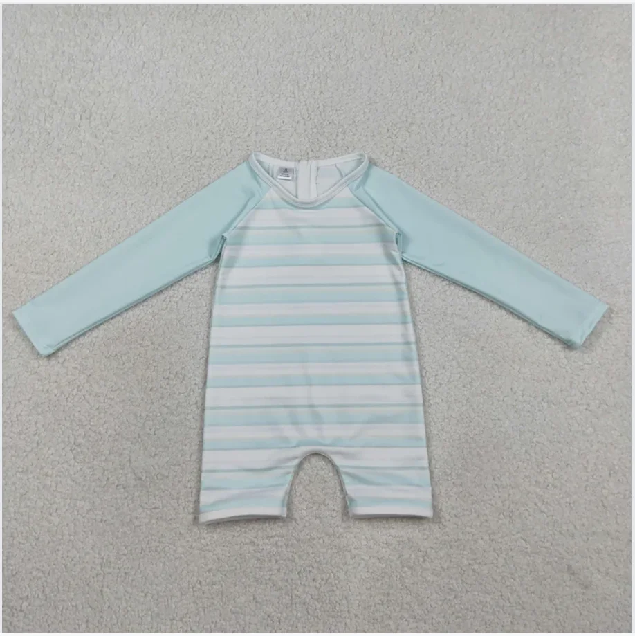 Baby S0650 Mint Stripe Boys Swimsuit Onesie
Baby S0650 Mint Stripe Boys Swimsuit Onesie