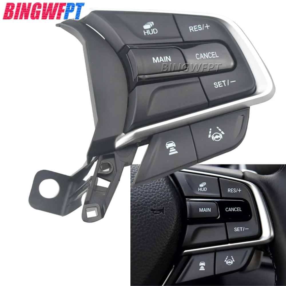НОВИНКА для Honda Accord 10 2018 2019 2020 2021 2022, кнопка дистанционного управления круиз-контролем на руле, правая боковая подсветка
НОВИНКА для Honda Accord 10 2018 2019 2020 2021 2022, кнопка дистанционного управления круиз-контролем на руле, правая боковая подсветка