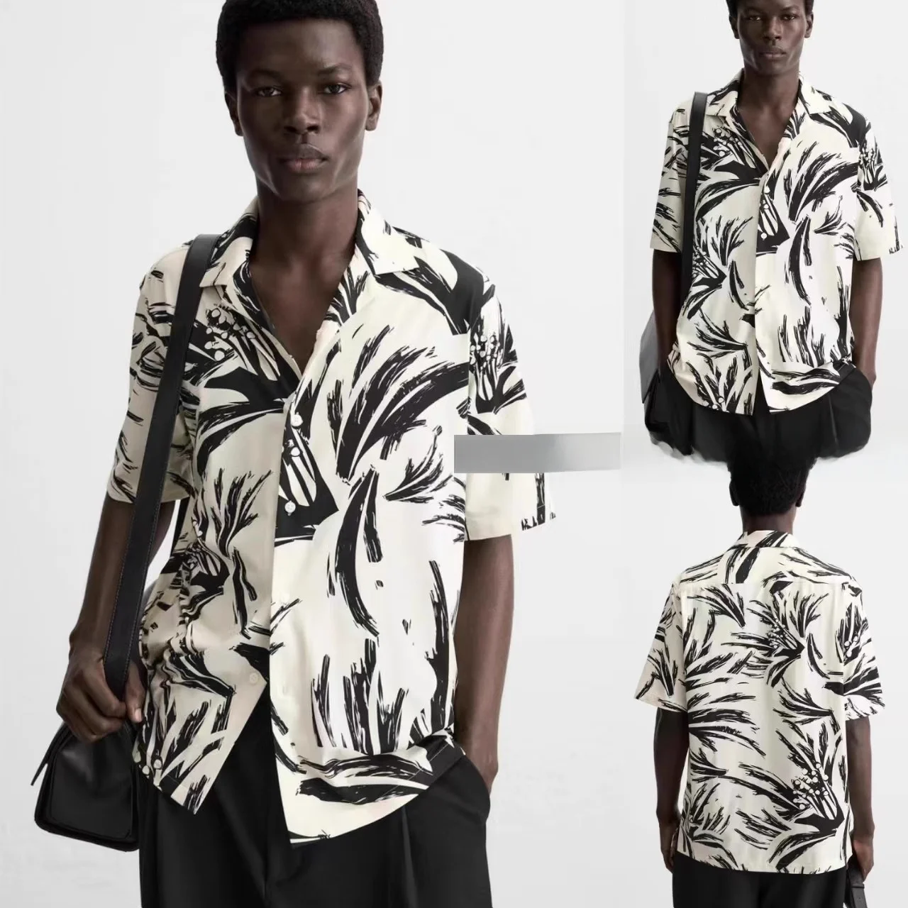 Summer 2025 Men's Loose Comfortable Printed Elastic ort Sve irt Casual Daily Wear Youth Faion Regular Fit irt
Summer 2025 Men's Loose Comfortable Printed Elastic ort Sve irt Casual Daily Wear Youth Faion Regular Fit irt
