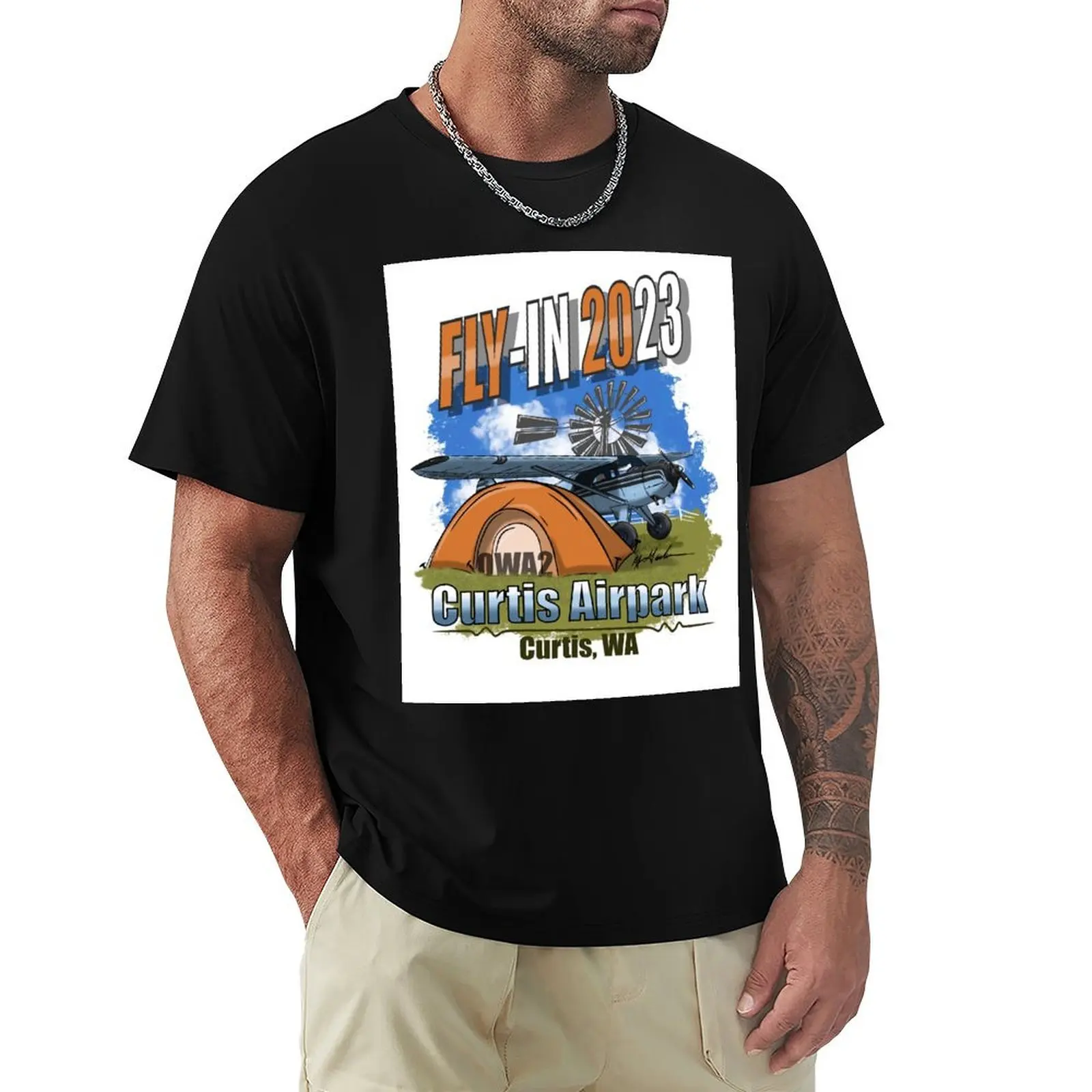 Curtis Airpark Fly In 2023 T-Shirt Large Size Breathable Tee
Curtis Airpark Fly In 2023 T-Shirt Large Size Breathable Tee