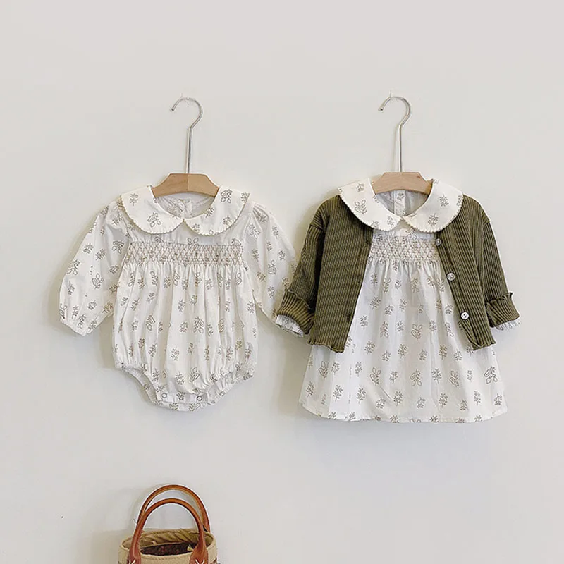 Newborn Baby Girls Romper Dress Fashion White Floral Baby Clothes Cotton Spring Summer Toddler Girls Jumpsuit Outfits Clothing
Newborn Baby Girls Romper Dress Fashion White Floral Baby Clothes Cotton Spring Summer Toddler Girls Jumpsuit Outfits Clothing