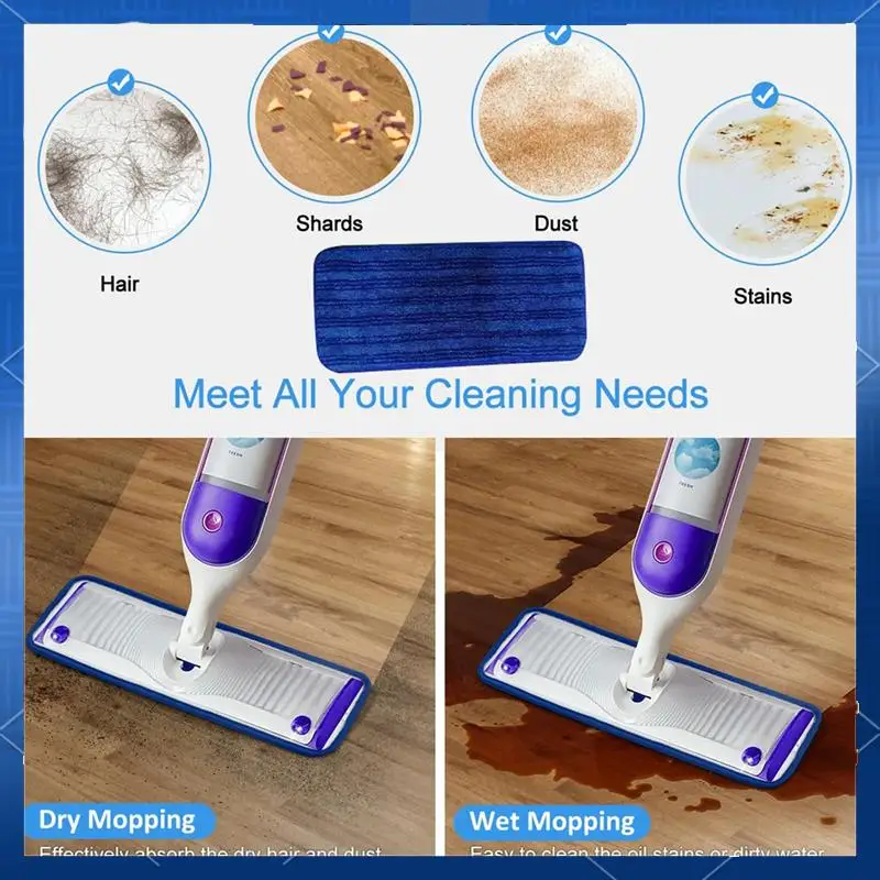 4PCS Swiffer Mopping Pads For Swiffer Wet Jet Mop Refills Pads Replacement Mop Pads For Wood&Multi-Surface Floor Cleaning C
4PCS Swiffer Mopping Pads For Swiffer Wet Jet Mop Refills Pads Replacement Mop Pads For Wood&Multi-Surface Floor Cleaning C