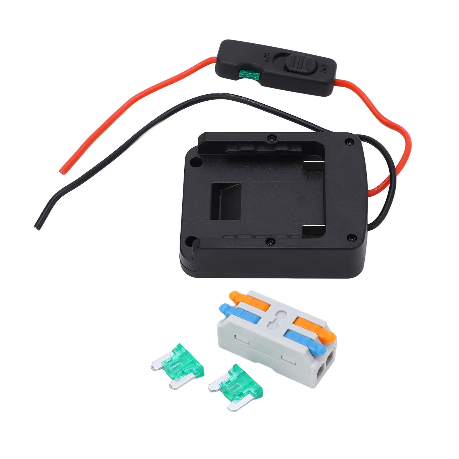 Battery Adapter 18V Battery Adapter Converter Dock Power Connector Conversion Kit for Bosch BAT Series Battery Converter Adapter
Battery Adapter 18V Battery Adapter Converter Dock Power Connector Conversion Kit for Bosch BAT Series Battery Converter Adapter