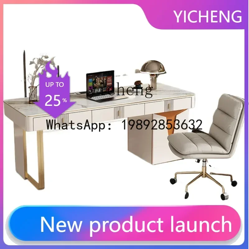 Комплект: компьютерный стол и стул из каменных плит, легкий люкс, современный модный дизайн, стол-стеллаж
Комплект: компьютерный стол и стул из каменных плит, легкий люкс, современный модный дизайн, стол-стеллаж