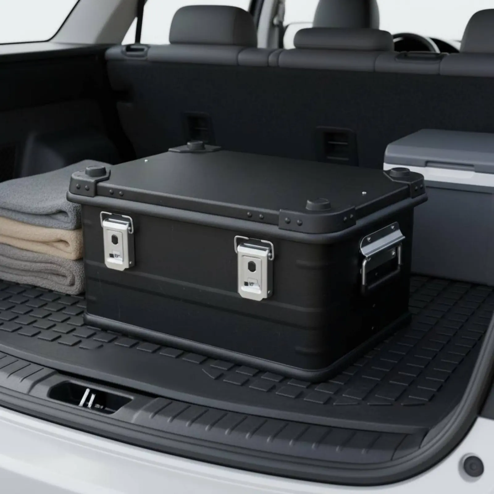 Aluminum Camping Storage Box Multi-Functional Aluminum Adventure Storage Box Sturdy Duty Metal Luggage Case Large Capacity
Aluminum Camping Storage Box Multi-Functional Aluminum Adventure Storage Box Sturdy Duty Metal Luggage Case Large Capacity