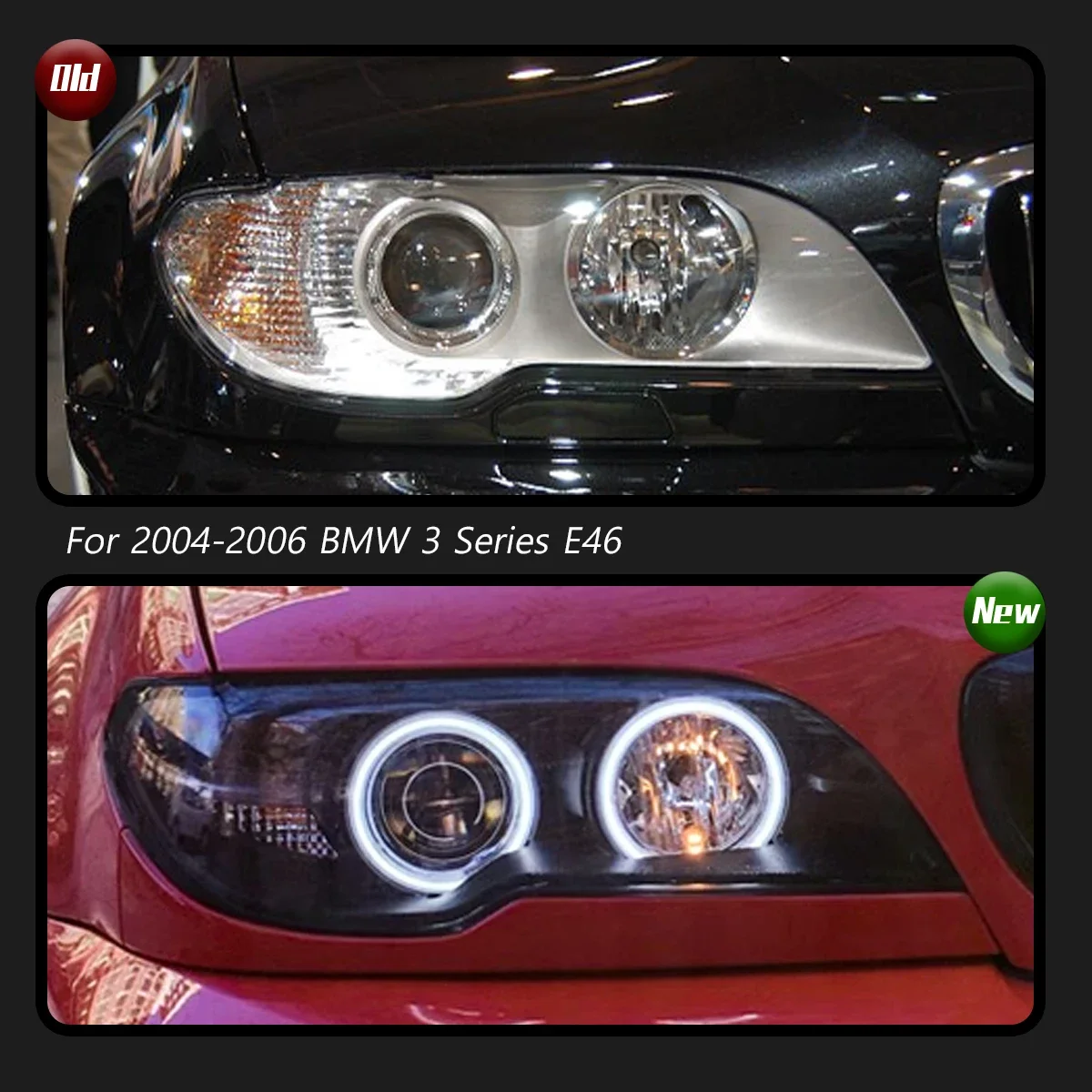 TYPY Car Lights For BMW 3 Series E46 Headlight 2004-2006 LED Projetor head Lamp Daytime Running Light Automotive Accessories
TYPY Car Lights For BMW 3 Series E46 Headlight 2004-2006 LED Projetor head Lamp Daytime Running Light Automotive Accessories