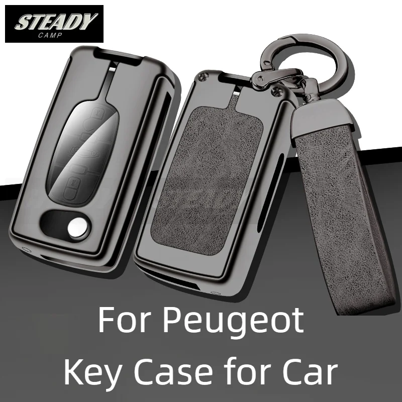 New Zinc Alloy Leather Car Smart Remote Key Case Cover For Peugeot 306 407 807 Keychain Accessories Car-Styling
New Zinc Alloy Leather Car Smart Remote Key Case Cover For Peugeot 306 407 807 Keychain Accessories Car-Styling