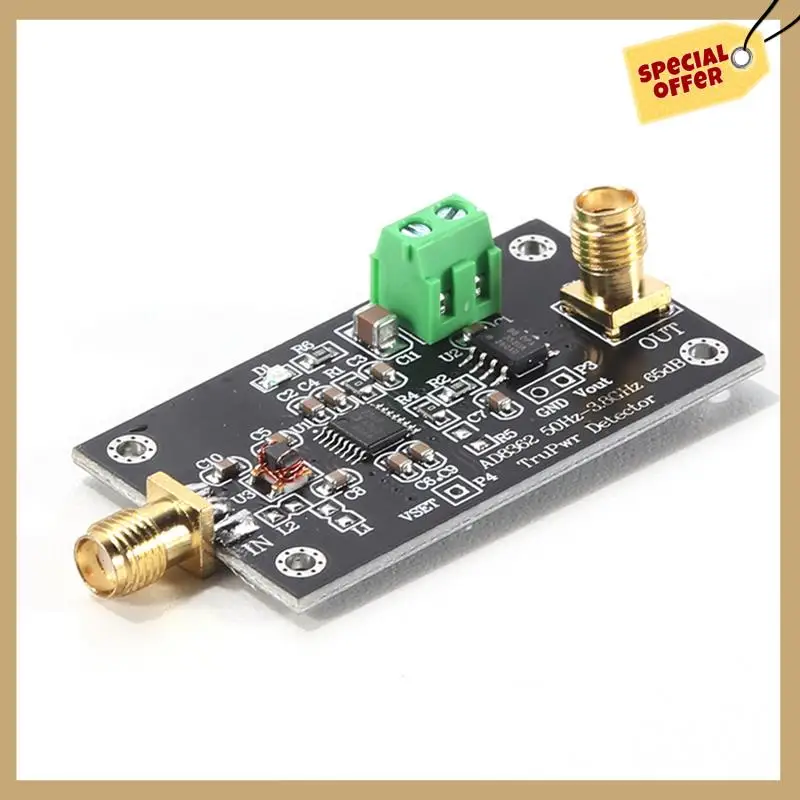 RMS RF Detection Linear Db Output Multifunction Portable Rf Response Power Detector Module Durable Easy Install Easy To Use
RMS RF Detection Linear Db Output Multifunction Portable Rf Response Power Detector Module Durable Easy Install Easy To Use