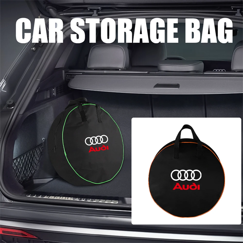 Car Charging Gun Cable Organizer Trunk Storage Bag Tool for Audi Q5 Q3 Q2 Q7 Quattro A3 B5 B6 B7 B8 B9 8P 8V A5 A4 C6 RS Sline
Car Charging Gun Cable Organizer Trunk Storage Bag Tool for Audi Q5 Q3 Q2 Q7 Quattro A3 B5 B6 B7 B8 B9 8P 8V A5 A4 C6 RS Sline