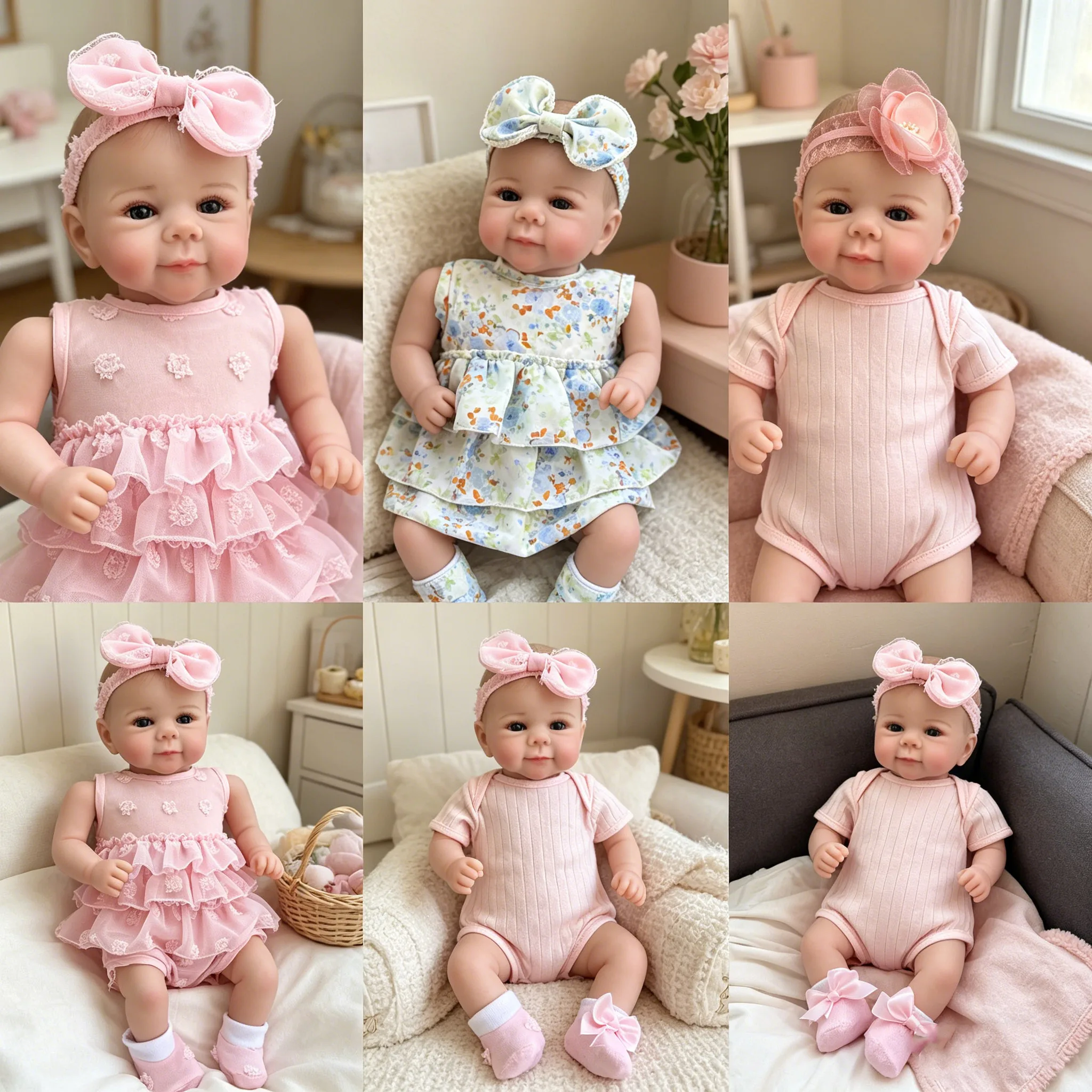19inch Soft Cloth Body Lifelike Reborn Doll Juliette Multiple Layers Painting Doll 3D Skin with Visible Veins Hand Painted Hair
19inch Soft Cloth Body Lifelike Reborn Doll Juliette Multiple Layers Painting Doll 3D Skin with Visible Veins Hand Painted Hair