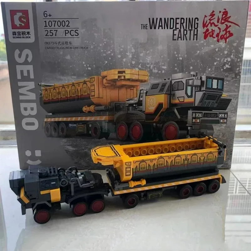 SEMBO Wandering Earth Building Block Troop Transport Engineering Vehicle Model Movie Peripheral Collection Children's Toys
SEMBO Wandering Earth Building Block Troop Transport Engineering Vehicle Model Movie Peripheral Collection Children's Toys