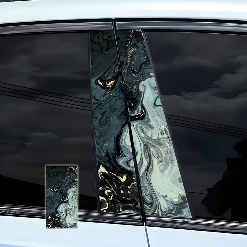 2pcs Material fluid style car B pillar stickers car center pillar decoration cover scratch waterproof decals car accessories
2pcs Material fluid style car B pillar stickers car center pillar decoration cover scratch waterproof decals car accessories