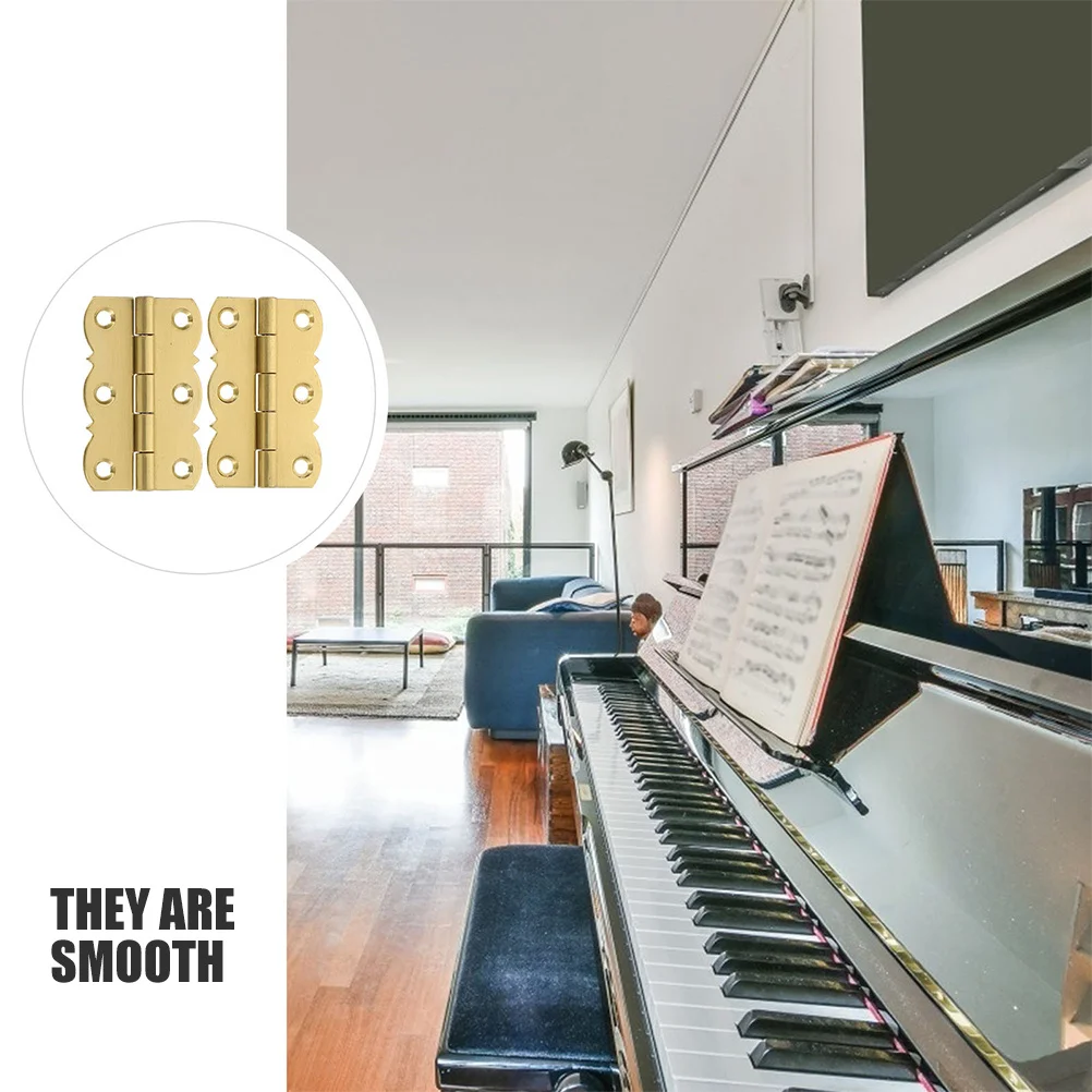 4Pcs Copper Piano Hinges Small Folding Butt Hinges for Cabinet Door Wood Box Tool Box Durable Heavy Duty Piano Hinge
4Pcs Copper Piano Hinges Small Folding Butt Hinges for Cabinet Door Wood Box Tool Box Durable Heavy Duty Piano Hinge