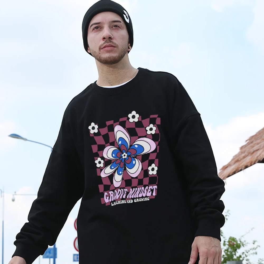 Groove Mindset Laughing And Growing Prints Mens Cotton Long Sleeves Fashion Spring Flower Hoodies Street Casual Man Sweatshirts
Groove Mindset Laughing And Growing Prints Mens Cotton Long Sleeves Fashion Spring Flower Hoodies Street Casual Man Sweatshirts