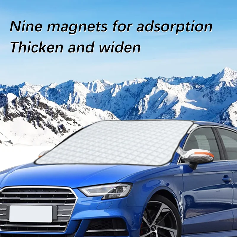 Magnetic Car Windshield Snow Cover Winter Ice-Frost Guard Sun Shade Protector For Audi S3 2006-2022 Exterior Accessories
Magnetic Car Windshield Snow Cover Winter Ice-Frost Guard Sun Shade Protector For Audi S3 2006-2022 Exterior Accessories