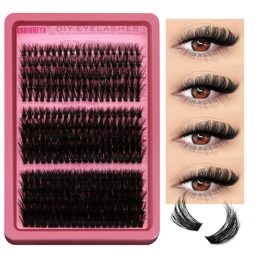 Natural Look False Eyelashes 3D Volume Wispy Style 3D Faux Mink Lash Fluffy Clusters Volume Fans Fake Eyelash Makeup Enhancement
Natural Look False Eyelashes 3D Volume Wispy Style 3D Faux Mink Lash Fluffy Clusters Volume Fans Fake Eyelash Makeup Enhancement