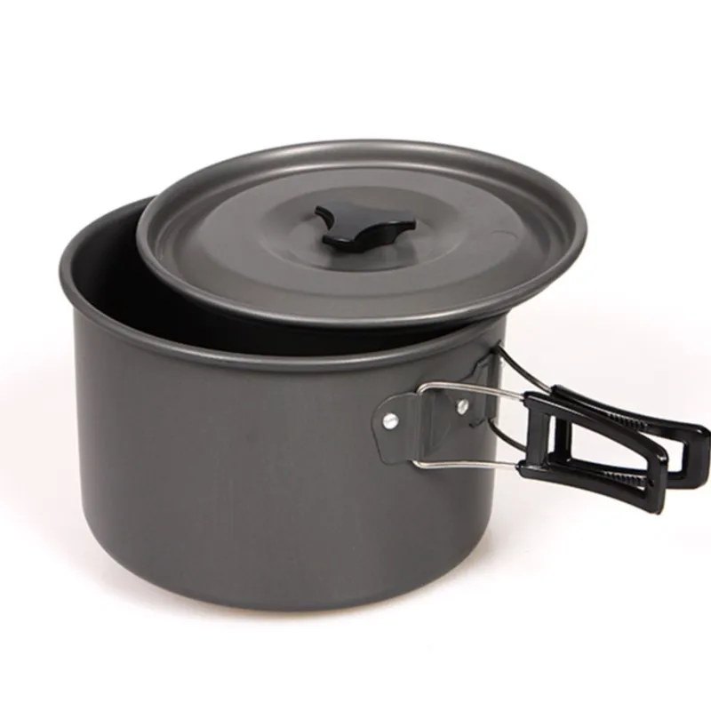 Camping Pot Cookware Picnic Dishes Portable Single Pan Pot Camping Supplies Equipment Outdoor Tableware Hiking Pot 4-5 People
Camping Pot Cookware Picnic Dishes Portable Single Pan Pot Camping Supplies Equipment Outdoor Tableware Hiking Pot 4-5 People