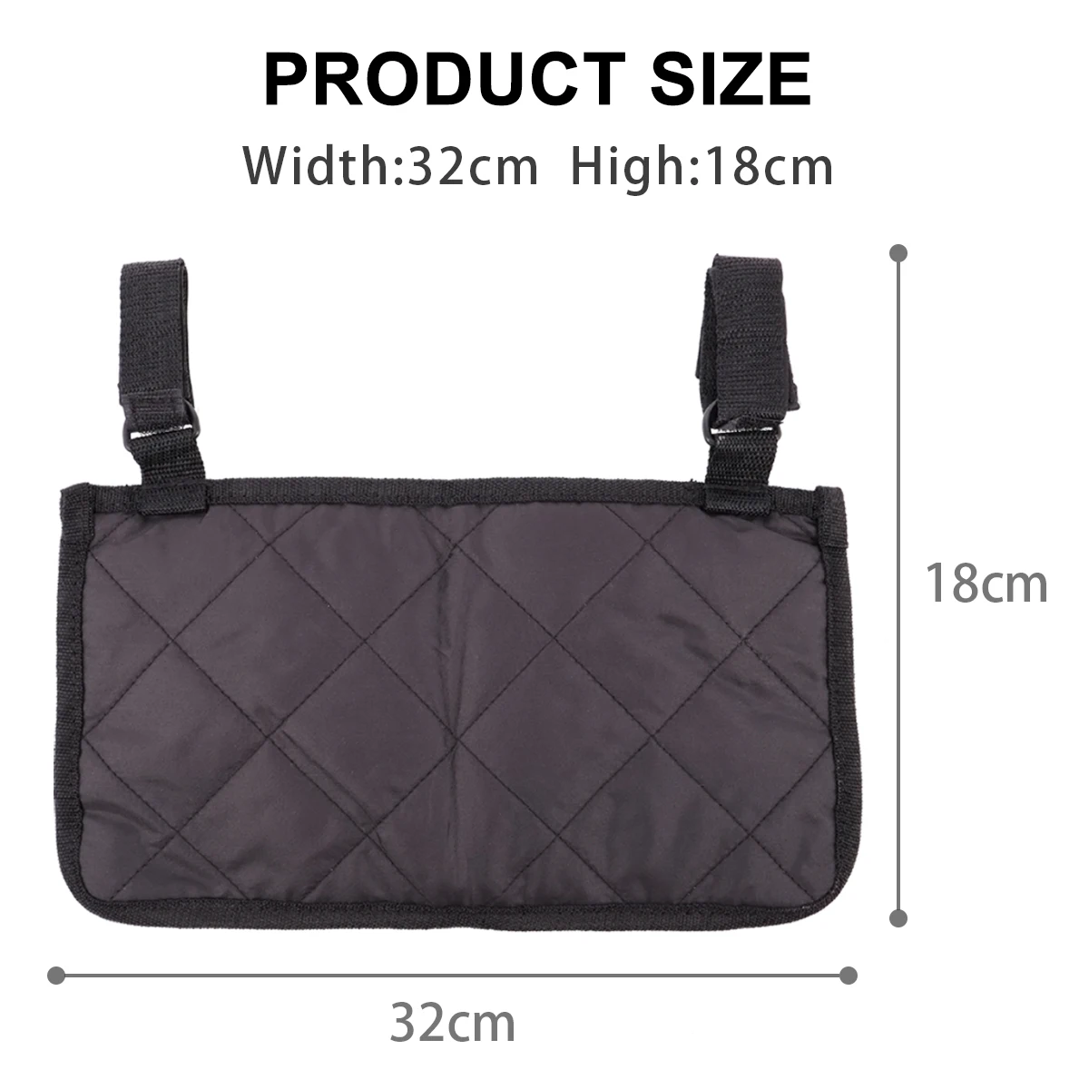 Wheelchair Storage Multi Pockets Side Bag for Phone Bottle Keys Durable Easy to Use Armrest Pouch Riding Accessories
Wheelchair Storage Multi Pockets Side Bag for Phone Bottle Keys Durable Easy to Use Armrest Pouch Riding Accessories