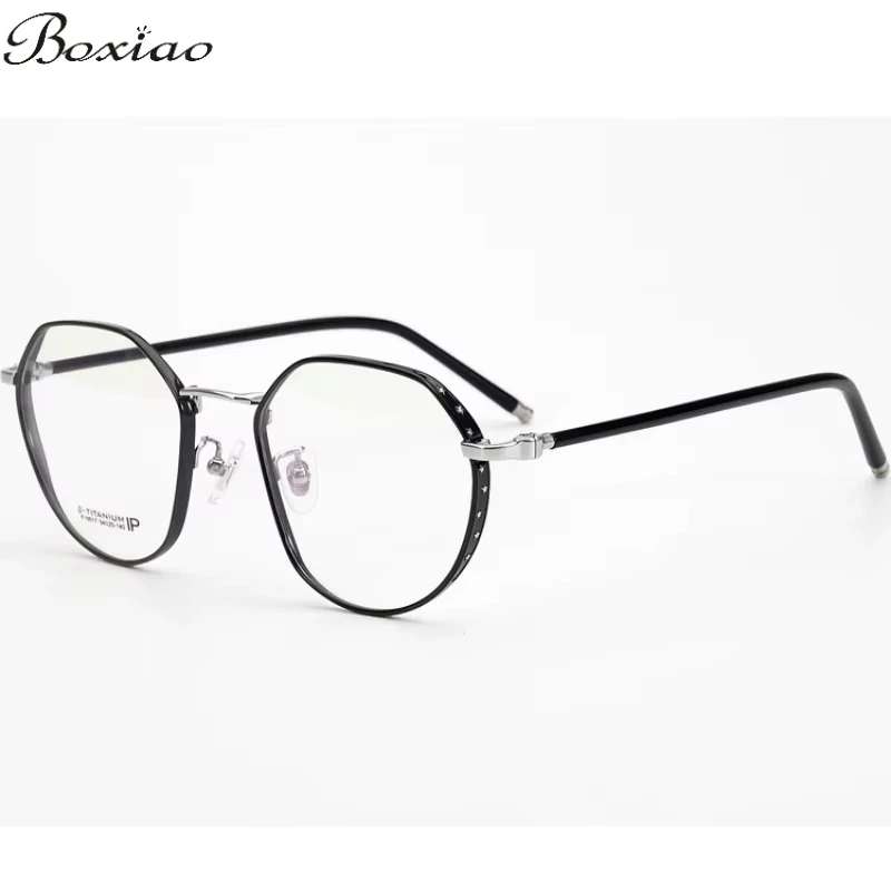 Pure Titanium Retro Men's and Women's Fashion Trend Glasses Polygonal Glasses Full Anteojos Anti Blue Light Anteojos Lentes
Pure Titanium Retro Men's and Women's Fashion Trend Glasses Polygonal Glasses Full Anteojos Anti Blue Light Anteojos Lentes