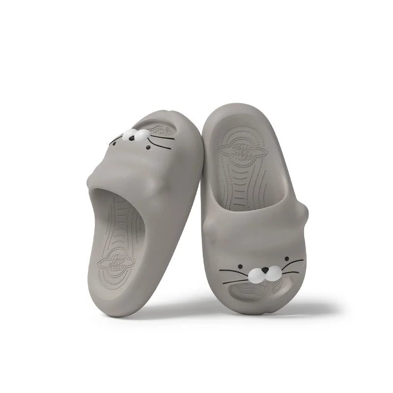 Odor resistant cartoon otter slippers women and men non-slip thick sole indoor bath slippers cute couple animal EVA sandals
Odor resistant cartoon otter slippers women and men non-slip thick sole indoor bath slippers cute couple animal EVA sandals