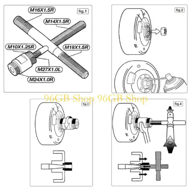 96GB Carbon Steel Flywheel Puller Tool Professional Motorcycle Flywheel Puller Repairing Tool Puller Maintenance Accessories
96GB Carbon Steel Flywheel Puller Tool Professional Motorcycle Flywheel Puller Repairing Tool Puller Maintenance Accessories
