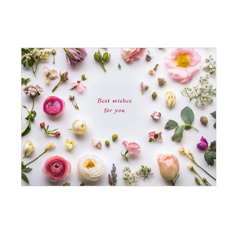 20PCS Handwritten Blessing Message Card Gift Decoration Greeting Card Birthday Gift for Party Anniversary Romantic Print Flower
20PCS Handwritten Blessing Message Card Gift Decoration Greeting Card Birthday Gift for Party Anniversary Romantic Print Flower