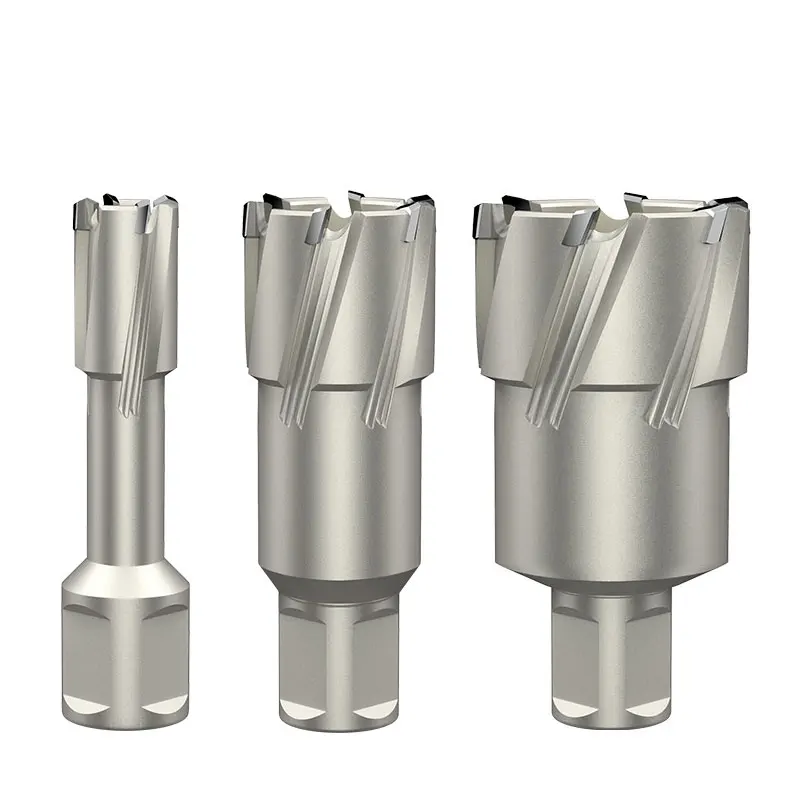 12mm-50mm TCT Annular Cutter 35mm Cutting Depth Weldon Shank Hollow Drill For Metalworking Annular Cutter
12mm-50mm TCT Annular Cutter 35mm Cutting Depth Weldon Shank Hollow Drill For Metalworking Annular Cutter