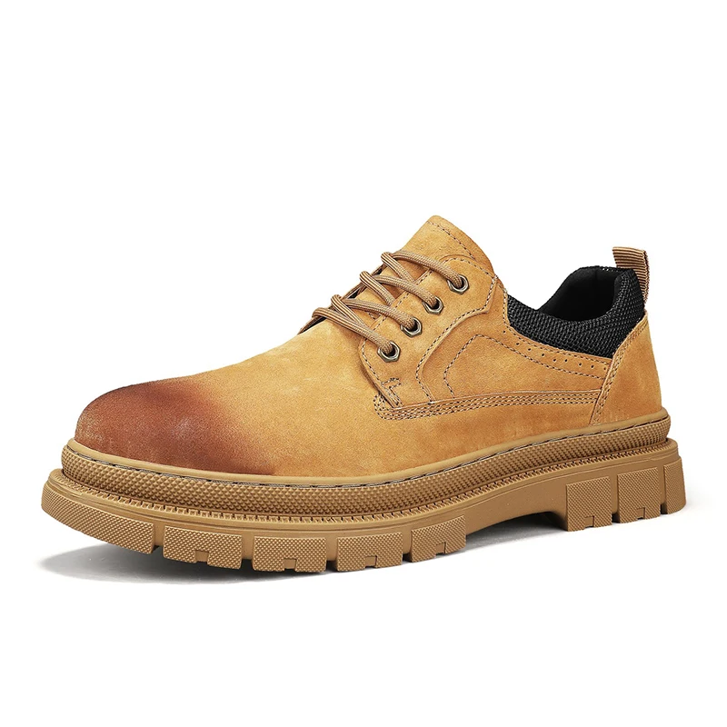 Retro British Style Men's Fashionable Leather Shoes Anti-Slip Wear-Resistant All-Season Work Boots Low Heel Sporty Trendy
Retro British Style Men's Fashionable Leather Shoes Anti-Slip Wear-Resistant All-Season Work Boots Low Heel Sporty Trendy