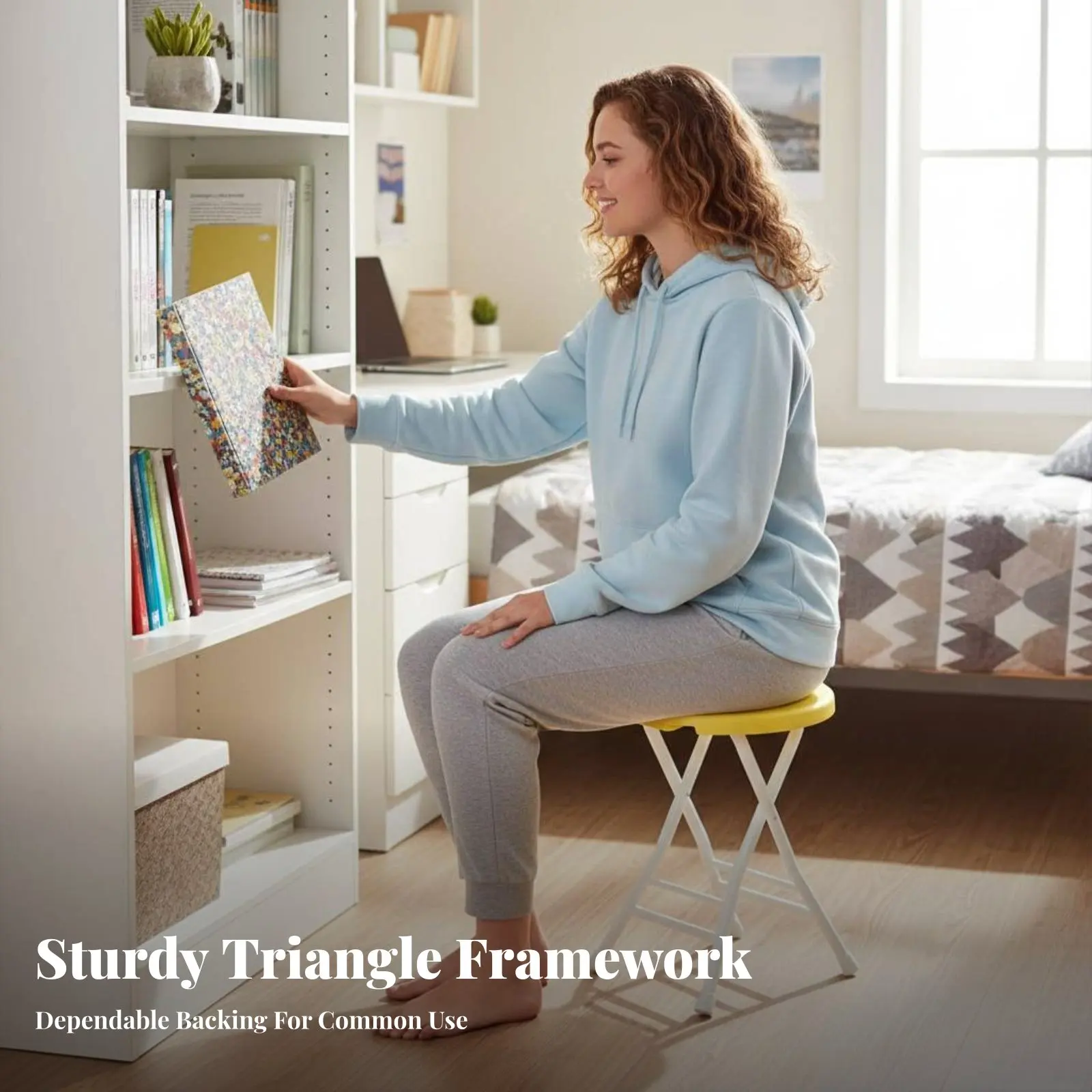 Telescoping Stool foldable Design Portable Seating Lightweight Quick Setup for Students, Campers, Camping, Dormitory, Fishing
Telescoping Stool foldable Design Portable Seating Lightweight Quick Setup for Students, Campers, Camping, Dormitory, Fishing