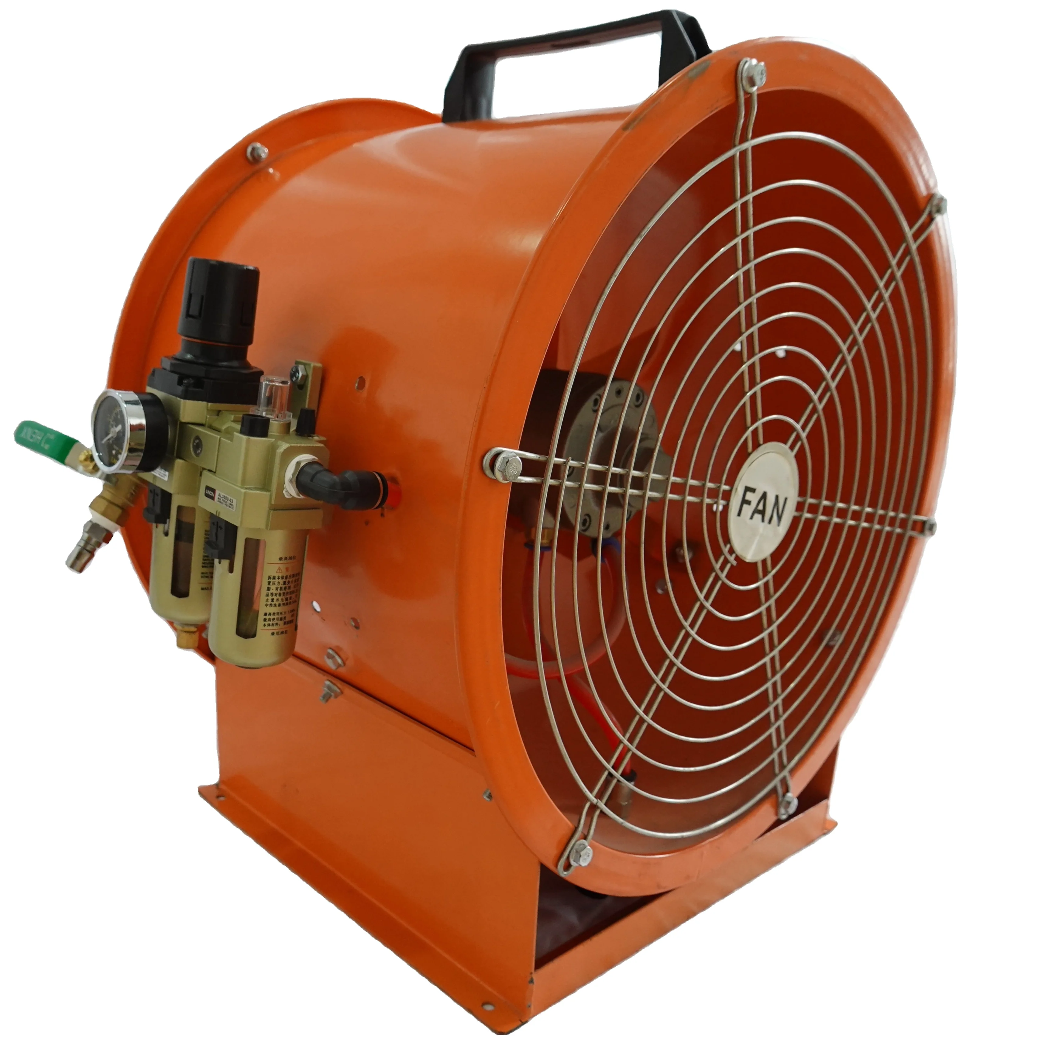 NT-300 Efficient Air-Driven Axial Fan for Enhanced Industrial Ventilation 3800m/hr Airflow 110Pa Pressure 0.69KW Power OEM
NT-300 Efficient Air-Driven Axial Fan for Enhanced Industrial Ventilation 3800m/hr Airflow 110Pa Pressure 0.69KW Power OEM