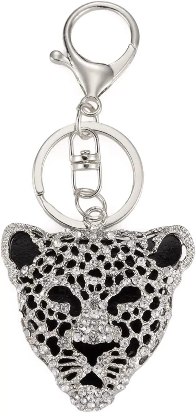 Cute Cheetah Head Bag Pendant Keychain for Wallet Car Keys 4.9x5.1x10.7cm
Cute Cheetah Head Bag Pendant Keychain for Wallet Car Keys 4.9x5.1x10.7cm