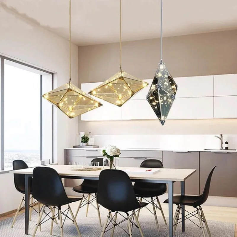 SANDYHA Nordic Modern Minimalist Pendant Light Crystal Glass LED Chandelier for Restaurant Bedroom Living Room Lighting Decor
SANDYHA Nordic Modern Minimalist Pendant Light Crystal Glass LED Chandelier for Restaurant Bedroom Living Room Lighting Decor
