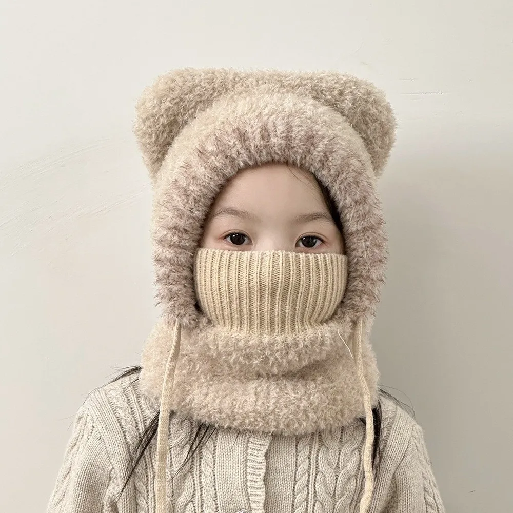 Kids Winter Warm Knitted Pullover Hat Ear Protection Children's Balaclava Hat Thick Windproof Face Guard Hat & Caps
Kids Winter Warm Knitted Pullover Hat Ear Protection Children's Balaclava Hat Thick Windproof Face Guard Hat & Caps