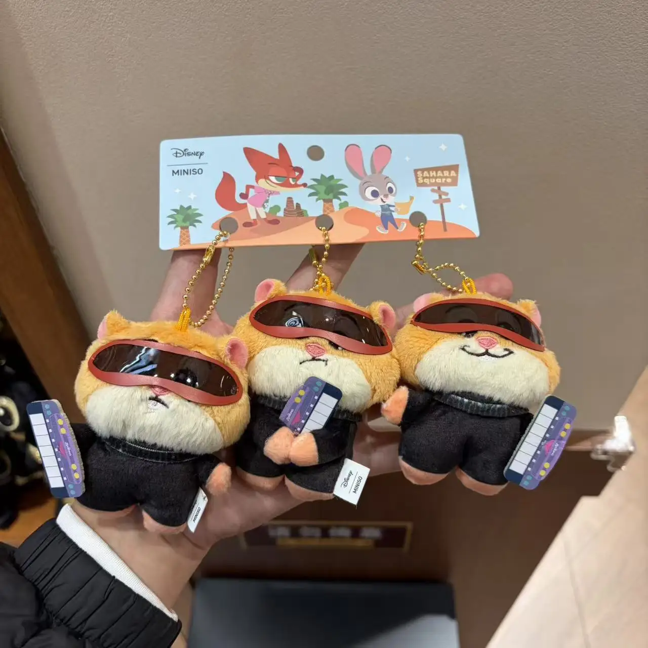 Disney Zootopia 3-Pack Lemmings Plush Keychain, Cute Lemming Brothers Key Ring Set, Soft Plush Toy Car Bag Accessory Gift
Disney Zootopia 3-Pack Lemmings Plush Keychain, Cute Lemming Brothers Key Ring Set, Soft Plush Toy Car Bag Accessory Gift