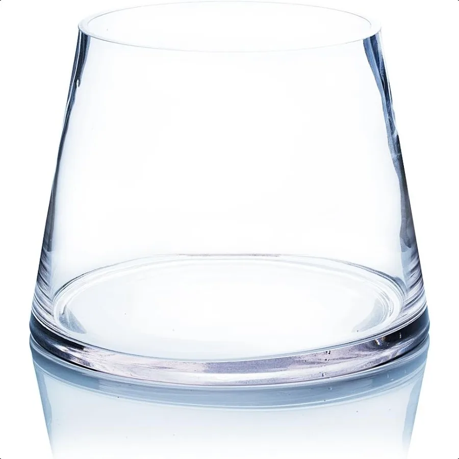 WGV Tapered Glass Vase Width 8" Height 6" Multiple Sizes Choices Clear Taper up Cylinder Floral Planter Bouquet Centerpiece for
WGV Tapered Glass Vase Width 8" Height 6" Multiple Sizes Choices Clear Taper up Cylinder Floral Planter Bouquet Centerpiece for