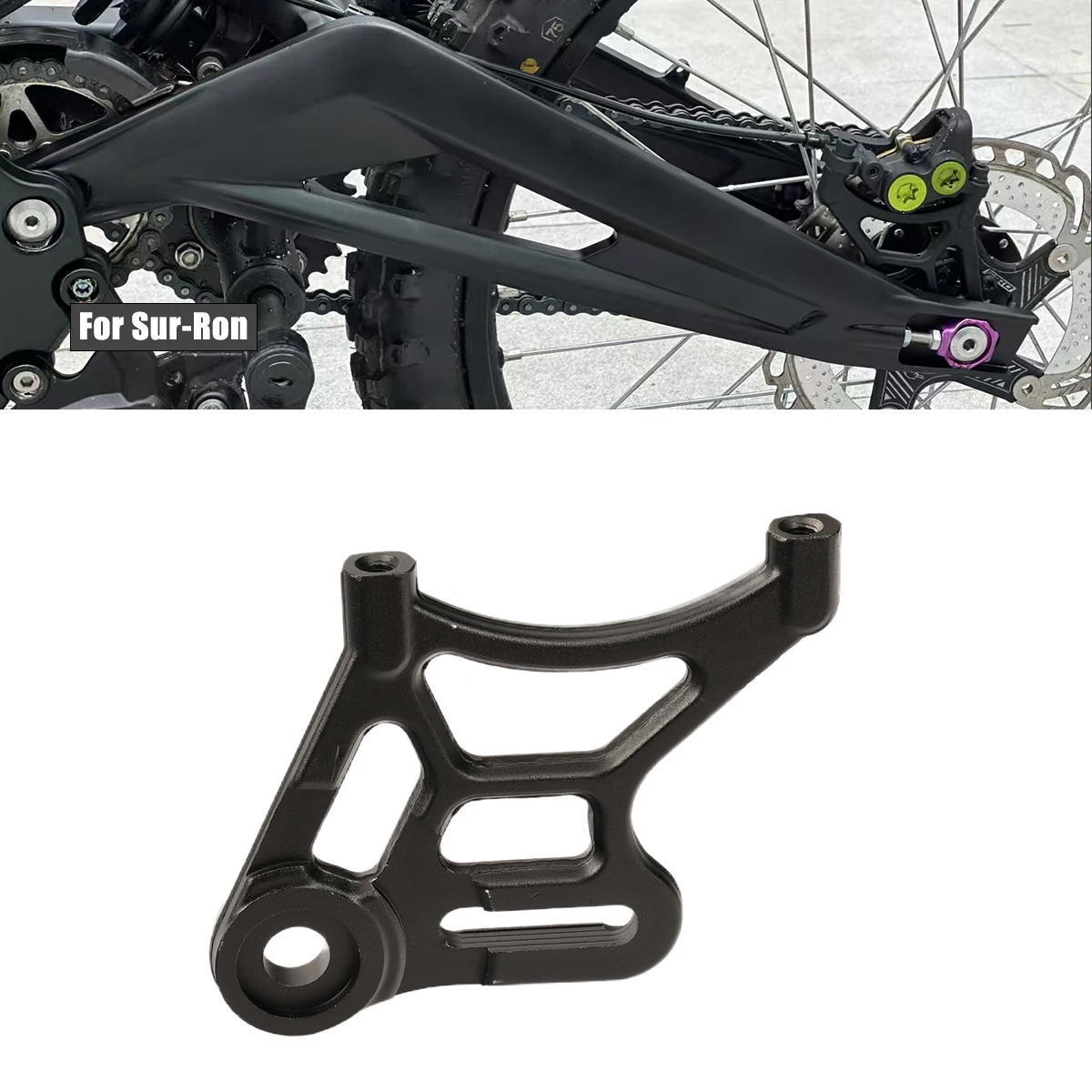 Electric Motorcycle Disc Brake Bracket Brake Caliper Bracket Disc Guard For SurRon Light Bee S X Dirt Bike Pit
Electric Motorcycle Disc Brake Bracket Brake Caliper Bracket Disc Guard For SurRon Light Bee S X Dirt Bike Pit