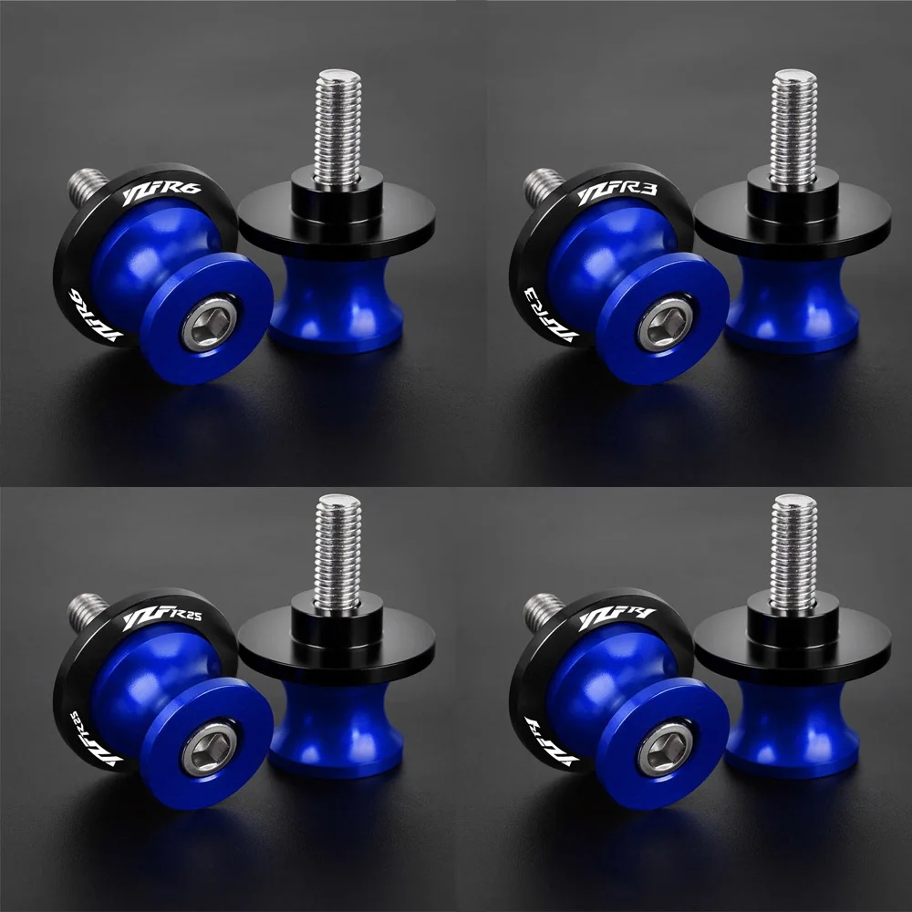 Motorcycle Swingarm Spools M6 Stand Screws CNC Accessories For YAMAHA YZFR1 YZFR3 YZFR6 YZFR6S YZFR7 YZFR15 YZFR25 YZFR125
Motorcycle Swingarm Spools M6 Stand Screws CNC Accessories For YAMAHA YZFR1 YZFR3 YZFR6 YZFR6S YZFR7 YZFR15 YZFR25 YZFR125