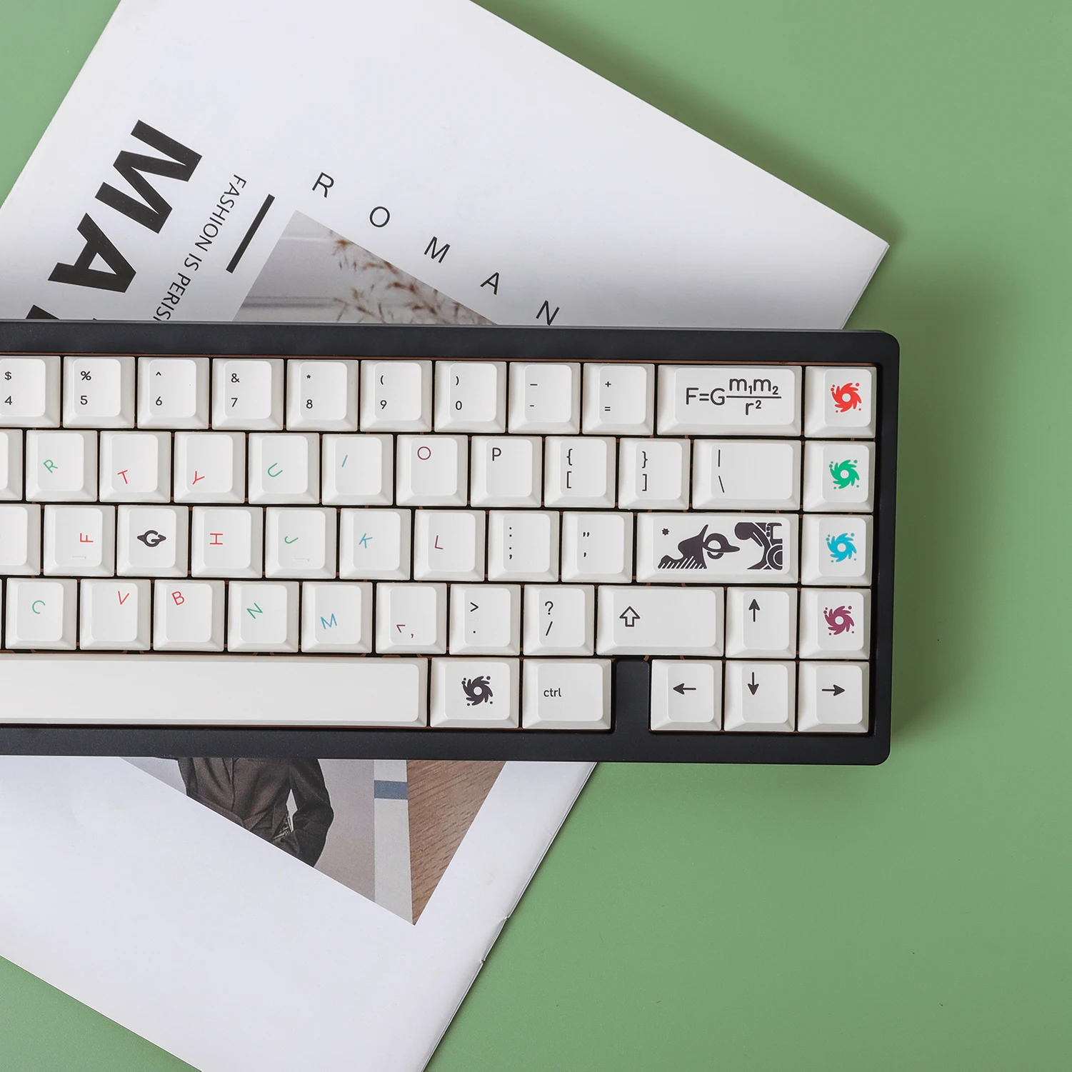 Минималистичные белые колпачки для клавиш GMK Singularity Cherry Profile PBT, сублимационная колпачок для клавиатуры в стиле MX 61, 68, 67, 84, 87, 96 980
Минималистичные белые колпачки для клавиш GMK Singularity Cherry Profile PBT, сублимационная колпачок для клавиатуры в стиле MX 61, 68, 67, 84, 87, 96 980