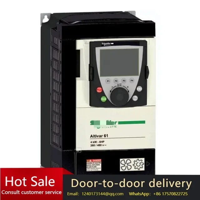 ATV61 series variable frequency drive, 380/480V, 11kW-15HP, 60Hz, single-phase inverter
ATV61 series variable frequency drive, 380/480V, 11kW-15HP, 60Hz, single-phase inverter