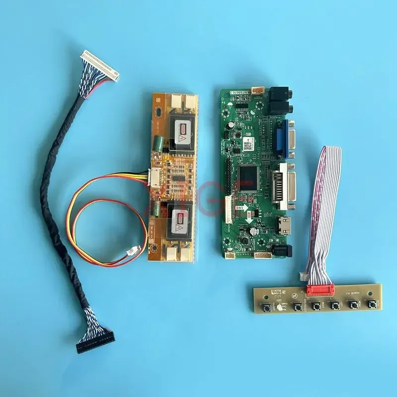 MNT68676 Driver Controller Board Fit QD17EL07 SVA170SX01TB Kit DIY 30Pin LVDS 1280*1024 HDMI-Compatible VGA DVI LCD Matrix 4CCFL
MNT68676 Driver Controller Board Fit QD17EL07 SVA170SX01TB Kit DIY 30Pin LVDS 1280*1024 HDMI-Compatible VGA DVI LCD Matrix 4CCFL