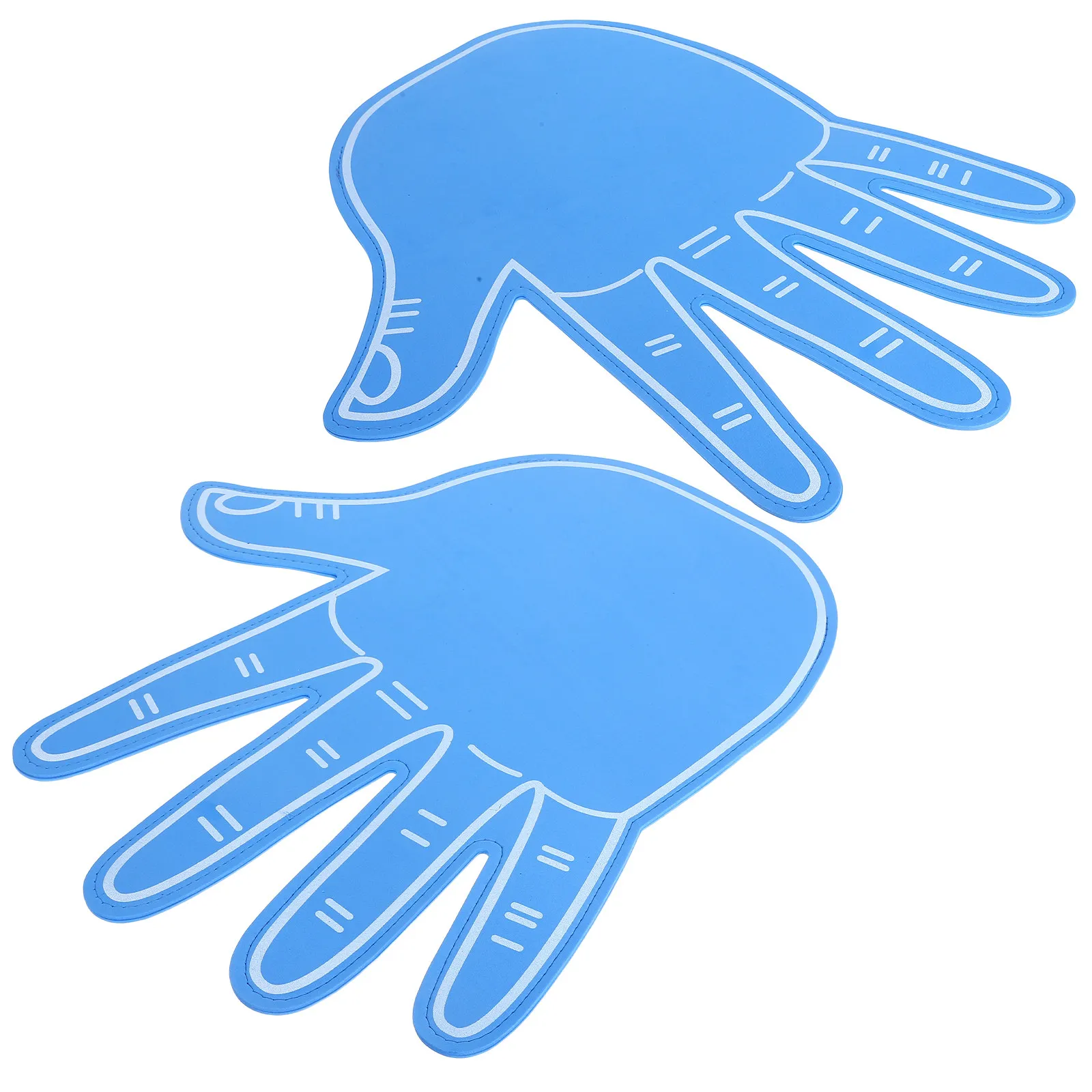 2Pcs Giant Eva Foam Cheerleading Plastic Fingers Lightweight Hand Props for Sports Fans Party Support Cheerleading Props
2Pcs Giant Eva Foam Cheerleading Plastic Fingers Lightweight Hand Props for Sports Fans Party Support Cheerleading Props