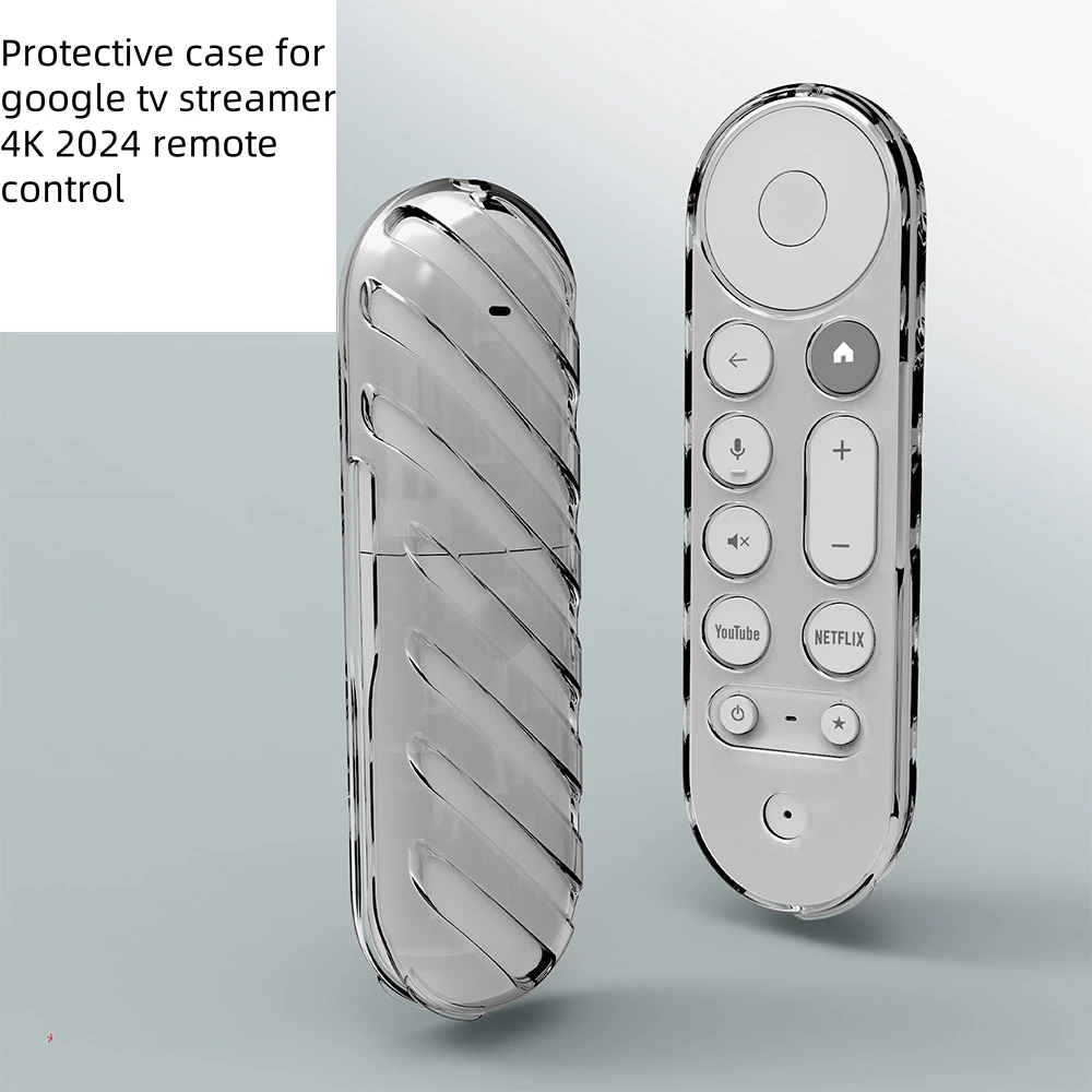 TPU Protective Case for google tv streamer 4K 2024 Remote Control Protective Sleeve
TPU Protective Case for google tv streamer 4K 2024 Remote Control Protective Sleeve