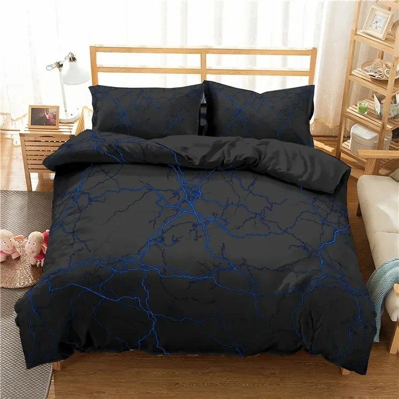 Lightning Bedding Set Natural Phenomenon Black Duvet Cover Set For Bedroom Bed Quilt Cover Corlorful Bedspread
Lightning Bedding Set Natural Phenomenon Black Duvet Cover Set For Bedroom Bed Quilt Cover Corlorful Bedspread